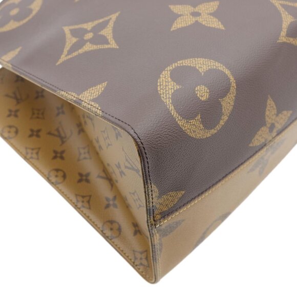 Louis Vuitton Onthego GM Giant Monogram Reverse Canvas Tote Bag - Picture 8 of 13